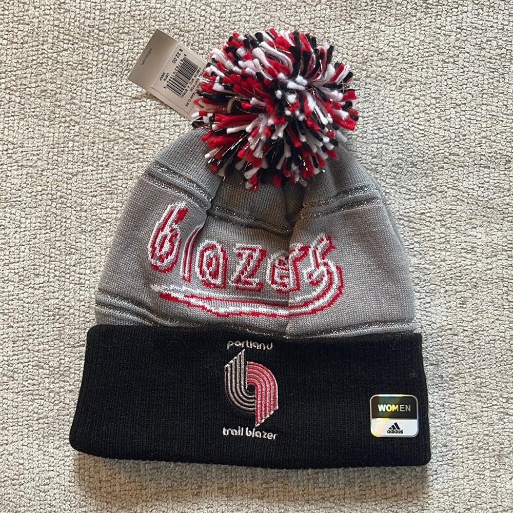 Women’s Adidas Portland Trailblazer, winter hat, one size fits most NWT